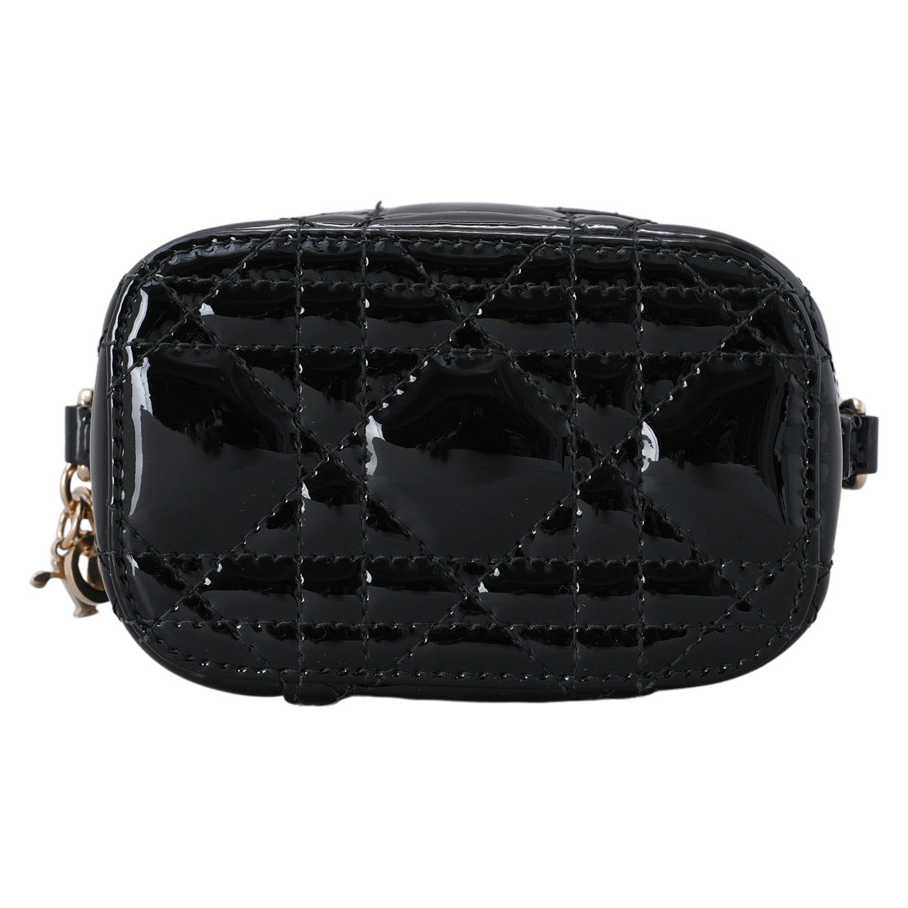 CHRISTIAN DIOR(USED)크리스찬디올 페이던트 마이크로 베니티 탑핸들